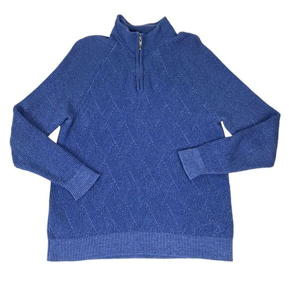 Tommy Bahama Men's Napa Ridge Half-Zip size Small - Picture 1 of 9